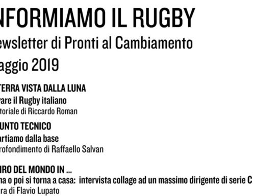 Informiamo il Rugby – Maggio 2019